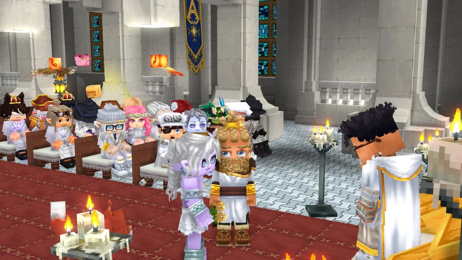 A community wedding in the cathedral
